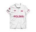 Koszulka Pol Euro 2026 Biała przód