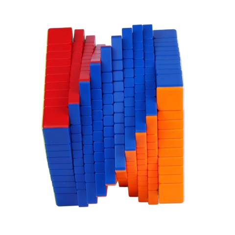 MoFangJiaoShi MeiLong 10x10 V2 Ball-Core Magnetic obrócony
