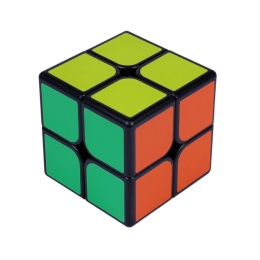 Pudełko i kostka MoYu MoFangJiaoShi MeiLong 2x2 Black