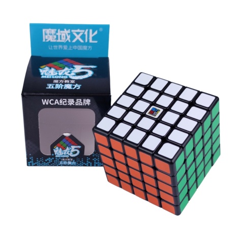 Pudełko i kostka MoFangJiaoShi MeiLong 5x5 Black