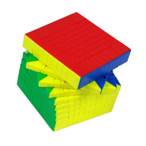 MoFangJiaoShi MeiLong 9x9 V3 Ball-Core Magnetic pod kątem