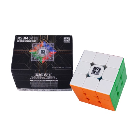 Pudełko i kostka MoFangJiaoShi RS3M V5 SE MagLev Ball-Core UV 3x3