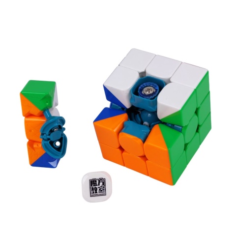 Kostka MoFangJiaoShi RS3M V5 SE MagLev Ball-Core UV 3x3 z widocznym mechanizmem