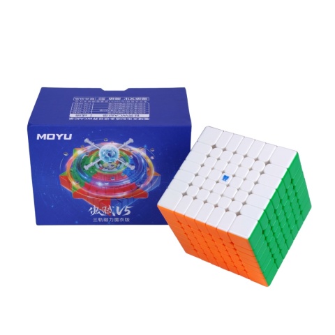 Pudelko i kostka MoYu AoFu V5 Triple-Track Magnetic 7x7 UV