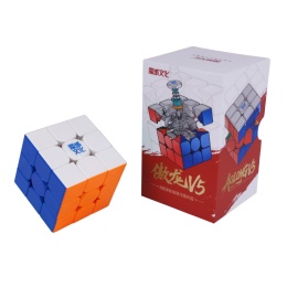 Pudełko i kostka MoYu AoLong V5 8 Magnet Ball-Core MagLev UV 3x3