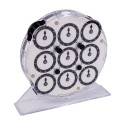 MoYu WeiLong Magnetic Clock Black z tyłu na podstawce