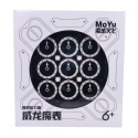 MoYu WeiLong Magnetic Clock Black w pudełku
