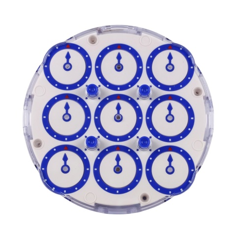 MoYu WeiLong Magnetic Clock Blue tył