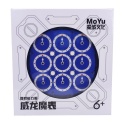 MoYu WeiLong Magnetic Clock Blue w pudełku