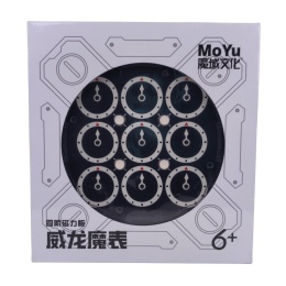 MoYu WeiLong Magnetic Clock Black