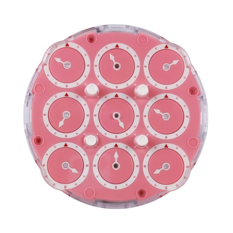 MoYu WeiLong Magnetic Clock Pink