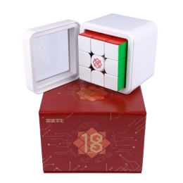 Pudełko etui i kostka MoYu WeiLong V11 20M Ball-Core UV 18th Anniversary Edition