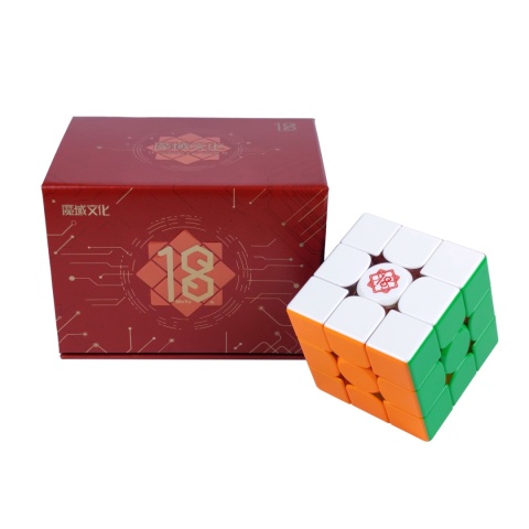 Pudełko i kostka MoYu WeiLong V11 20M Ball-Core UV 18th Anniversary Edition