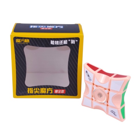 Pudełko i kostka QiYi Fidget 1x3x3 Cube Pink