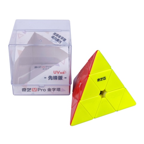 Pudełko i kostka QiYi M Pro Pioneer Pyraminx MagLev UV
