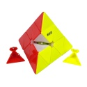 QiYi M Pro Pioneer Pyraminx Ball-Core UV w częściach