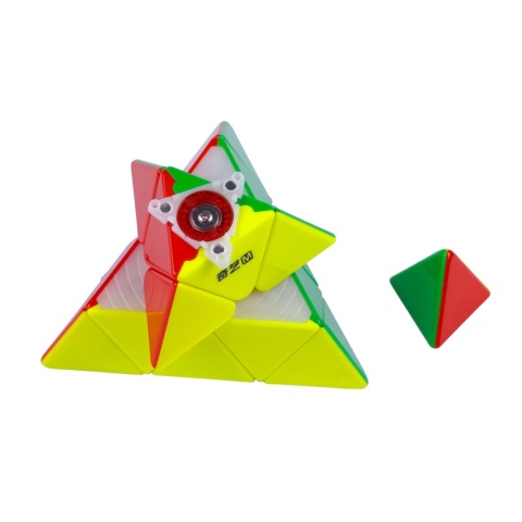 QiYi M Pro Pioneer Pyraminx UV z widoczną regulacją