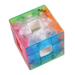 Pudełko i kostka QiYi Translucent Magnetic Void 3x3