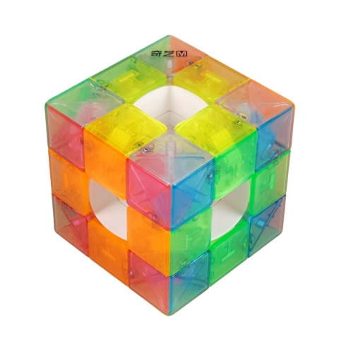 QiYi Translucent Magnetic Void 3x3 szachownica