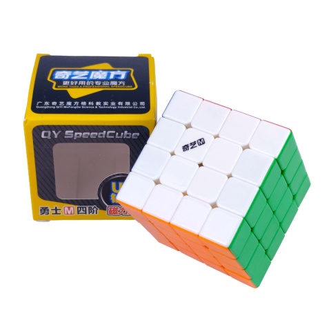 Pudełko i kostka QiYi Warrior 4x4 Magnetic UV