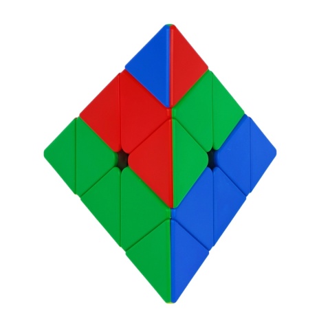 QiYi Warrior Magnetic Pyraminx pomieszana