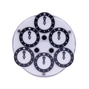 SengSo Magnetic 3 Clock V2 white face