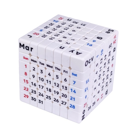 Kostka Z-cube + Tribox Calendar 7x7 M