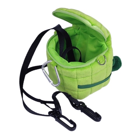 Pluszowy woreczek YJ z paskiem