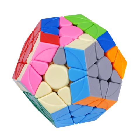 YJ YuHu V3 Magnetic Megaminx pomieszany