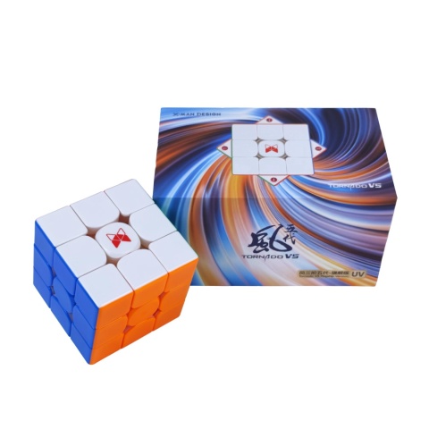Pudełko i kostka X-man Tornado V5 Flagship UV 3x3