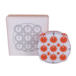 ESTAR Magnetic Clock Bearing Orange