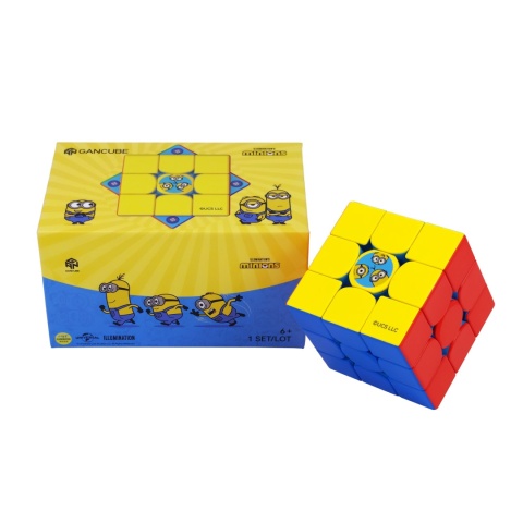 Pudełko i kostka GAN 356 M E 3x3 Minion Edition