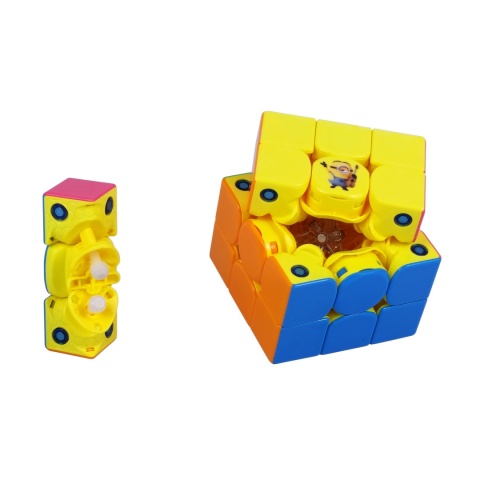 GAN V100 MagLev UV 3x3 Minion Edition w częściach