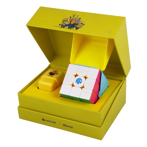 GAN V100 MagLev UV 3x3 Minion Edition w pudełku w etui