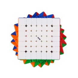 Pudełko i kostka QiYi M Pro 7x7 Ball-Core UV