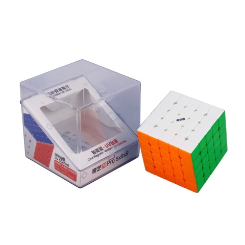 Pudełko i kostka QiYi M Pro 5x5 Ball-Core UV